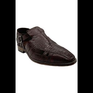 Stacy Adams Men's Calvino Leather Sole City Sandal Cognac - Wide